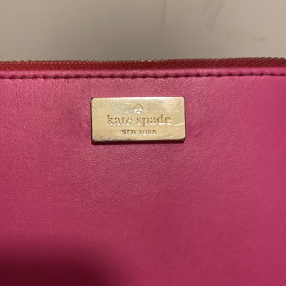 Bright Pink Kate Spade Keychain Wallet - Picture 6 of 6